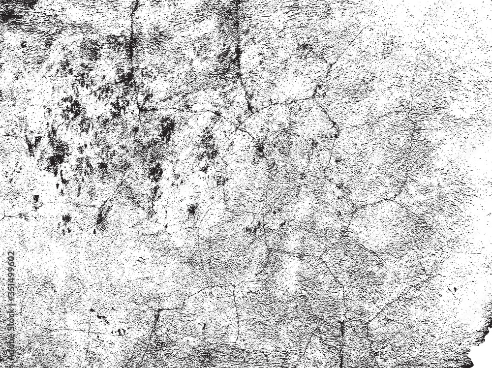 Fototapeta premium Vector background. Old concrete background. Faded walls. Abstract textures.
