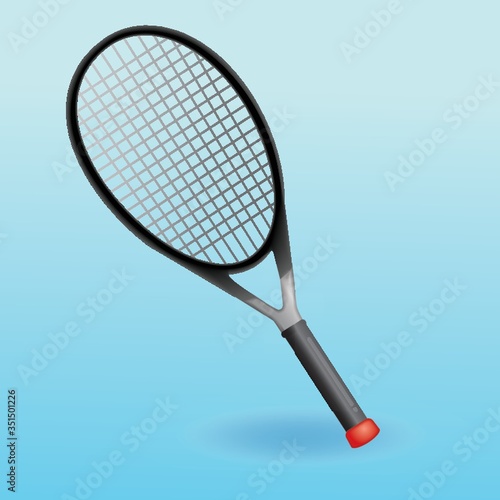 Tennis racket © captainvector