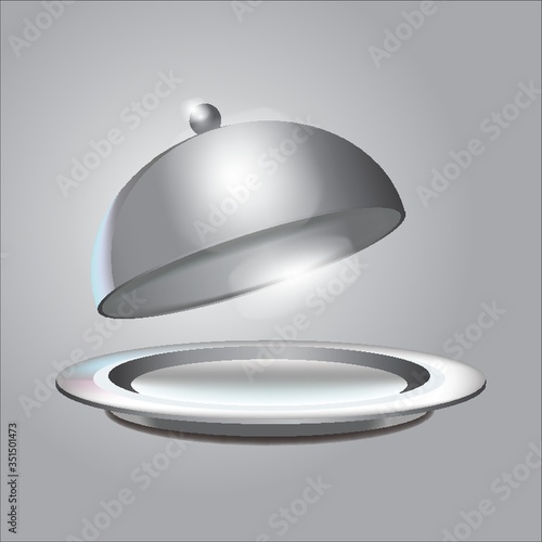 cloche with plate