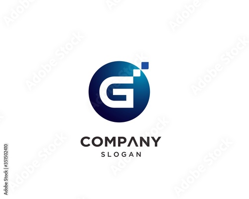 Letter G Modern Creative Logo Design Template