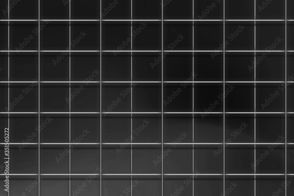 Gray grid line pattern on a black background
