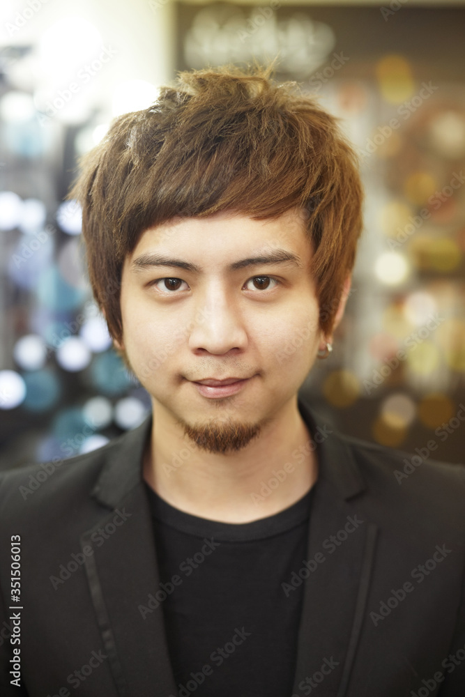 Portrait of a man smiling at the camera Portrait of a man smiling at the camera