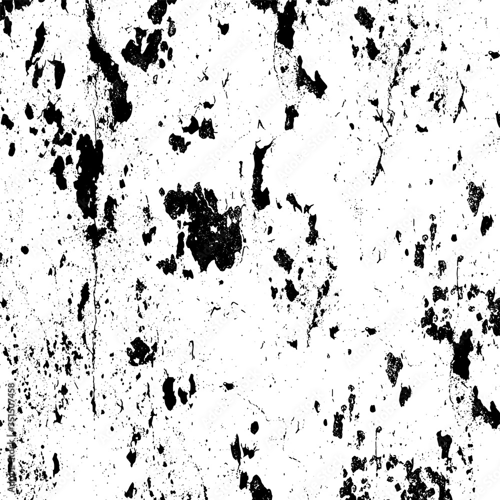 Grunge background black and white. Texture of chips, cracks, scratches, scuffs, dust, dirt. Dark monochrome surface. Old vintage vector pattern Grunge background black and white. Texture of chips, cracks, scratches, scuffs, dust, dirt. Dark monochrome surface. Old vintage vector pattern