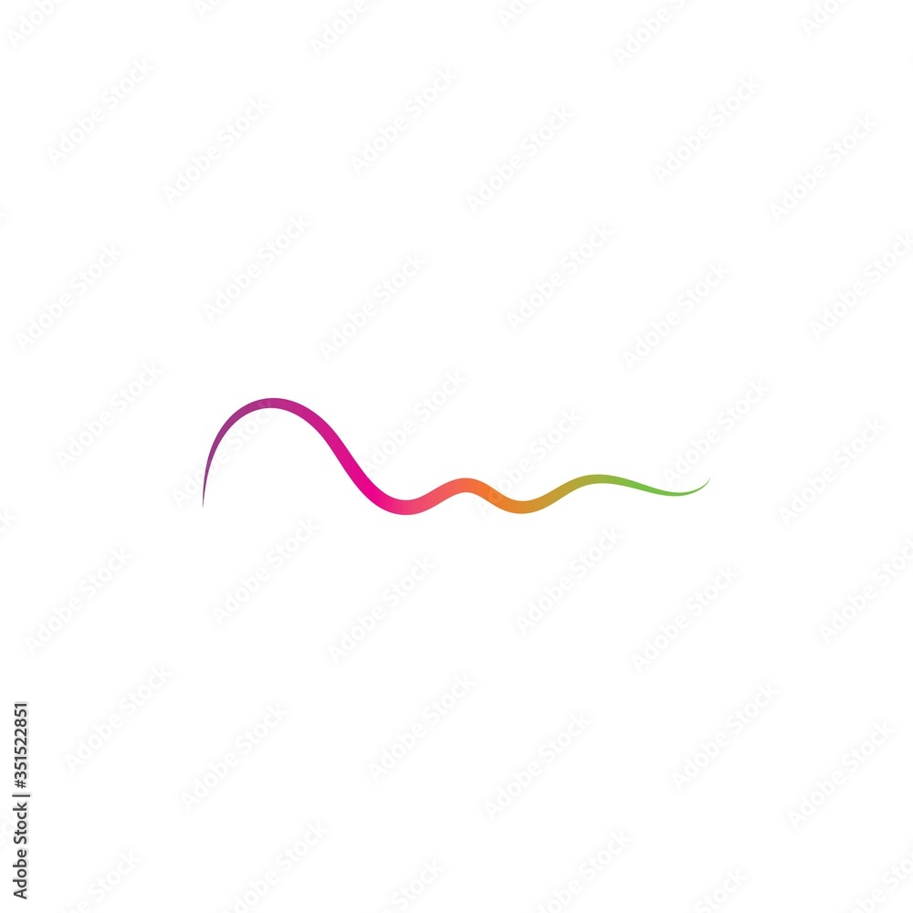 Sound waves vector illustration Sound waves vector illustration