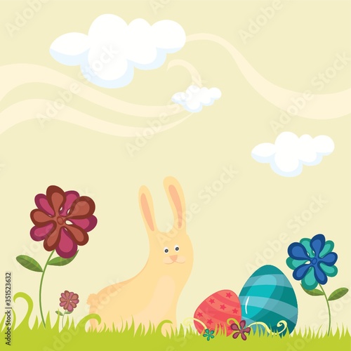 happy easter card