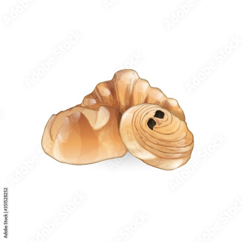 croissant and buns