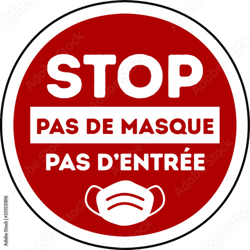 STOP_COVID-19_pas de masque pas d’entrée_C