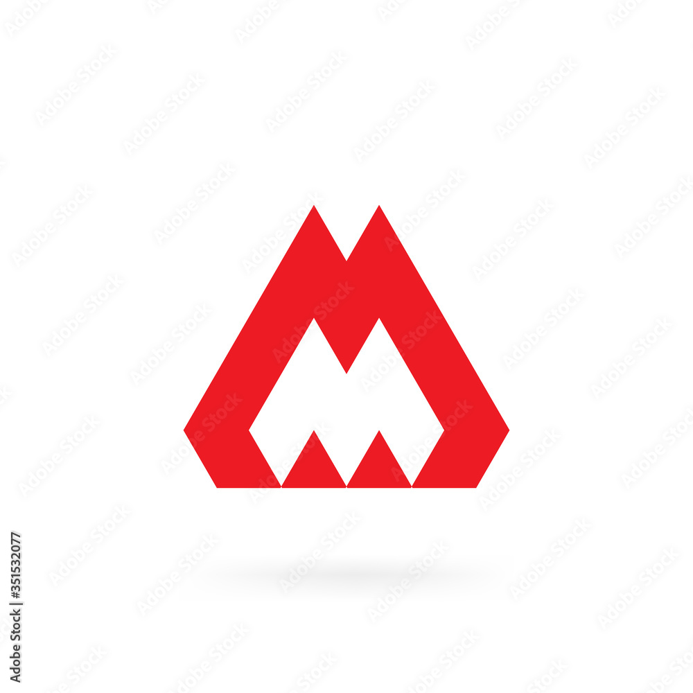 Modern Creative Letter M Logo Design Icon Vector Template Modern Creative Letter M Logo Design Icon Vector Template