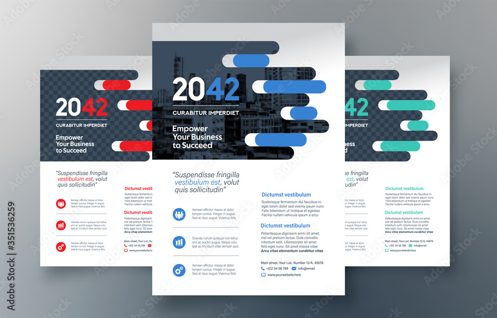 Fototapeta premium City Background Business Book Cover Design Template