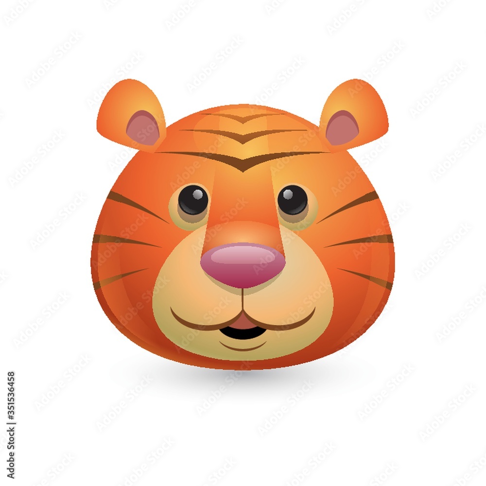 Naklejka premium tiger
