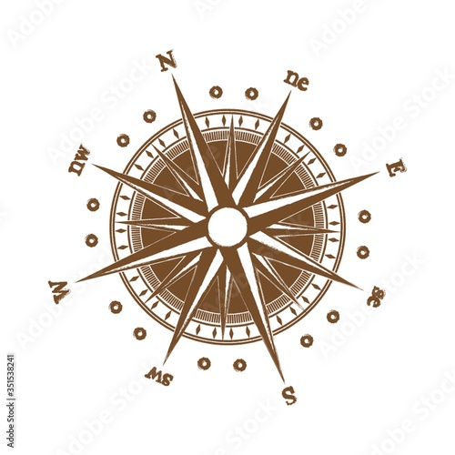 Compass icon.