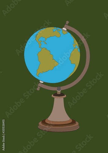 desk globe