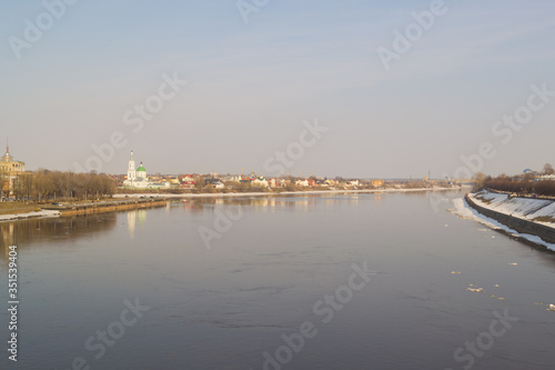View of the Volga river in Tver Russia © Михаил Осюхин