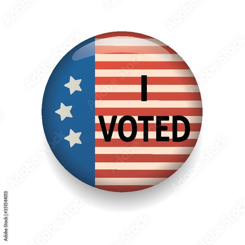usa i voted badge
