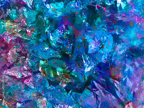 Opal gemstone background. Trendy abstract Vector template for holiday designs, invitation, card, wedding