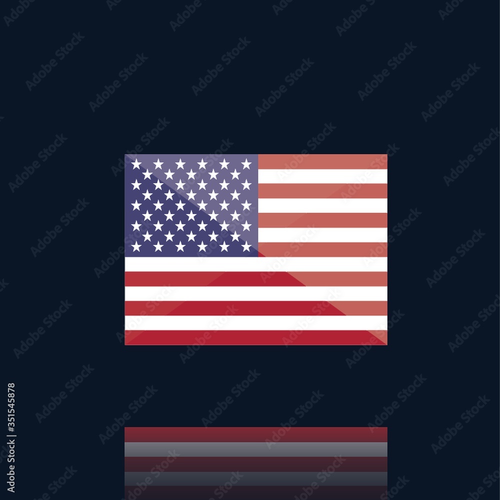 Fototapeta premium america flag
