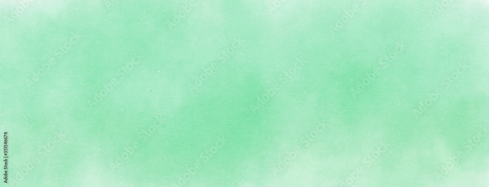 Abstract Green Water color background on paper with spotted blank copy space Abstract Green Water color background on paper with spotted blank copy space