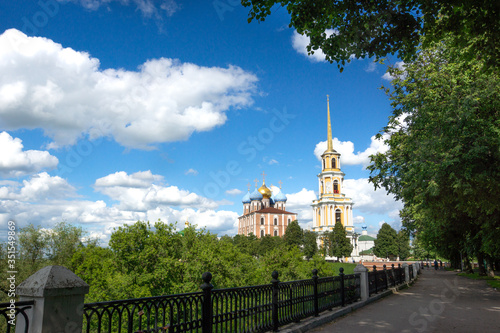 The view of tver church in summer time photo