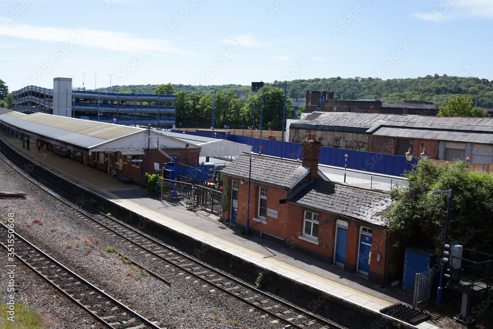 High Wycombe Train Station in Buckinghamshire, UK