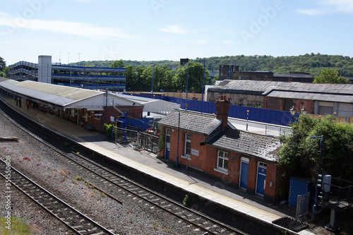 High Wycombe Train Station in Buckinghamshire, UK photo