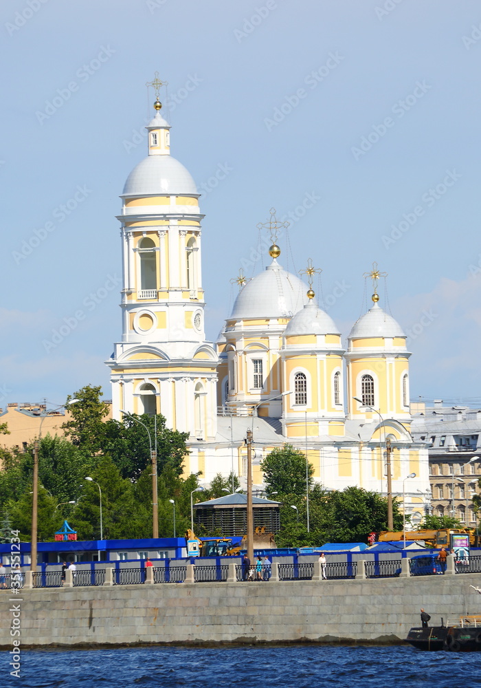 The Prince Vladimir Cathedral, Blokhina ulitsa 26, Saint Petersburg, Russia July 2017
