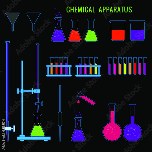 Chemical apparatus for chemistry lab experiments