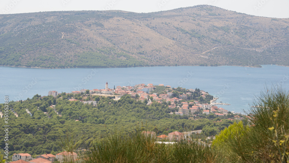 Croatian village on coast