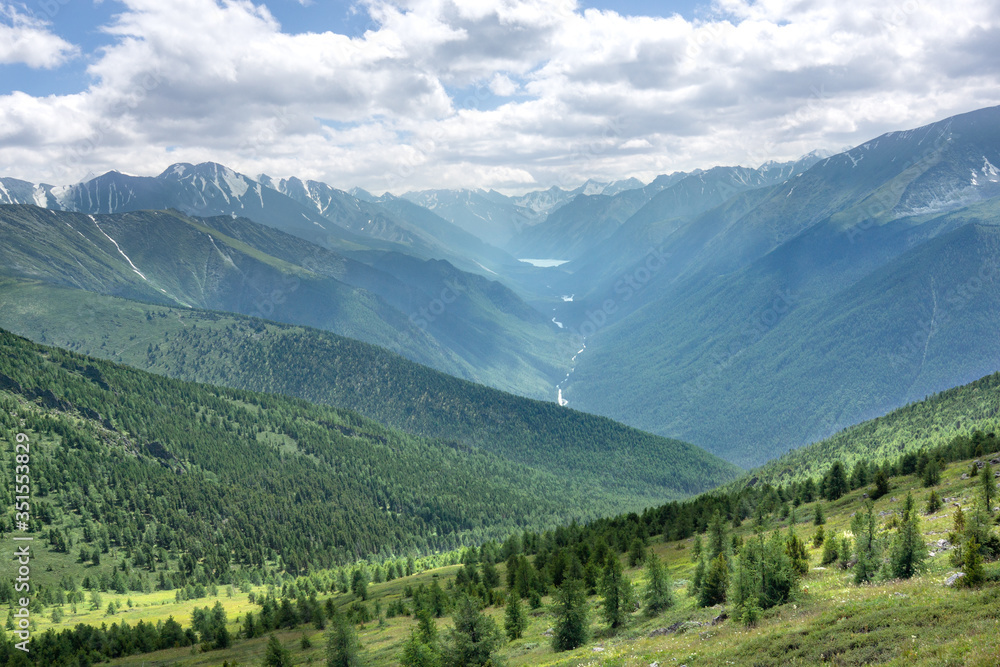 The view of Mountain Altay