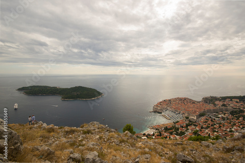 Dubrovnik is a city on the Adriatic Sea in southern Croatia. It is one of the most prominent tourist destinations in the Mediterranean Sea  a seaport and the centre of Dubrovnik-Neretva County.