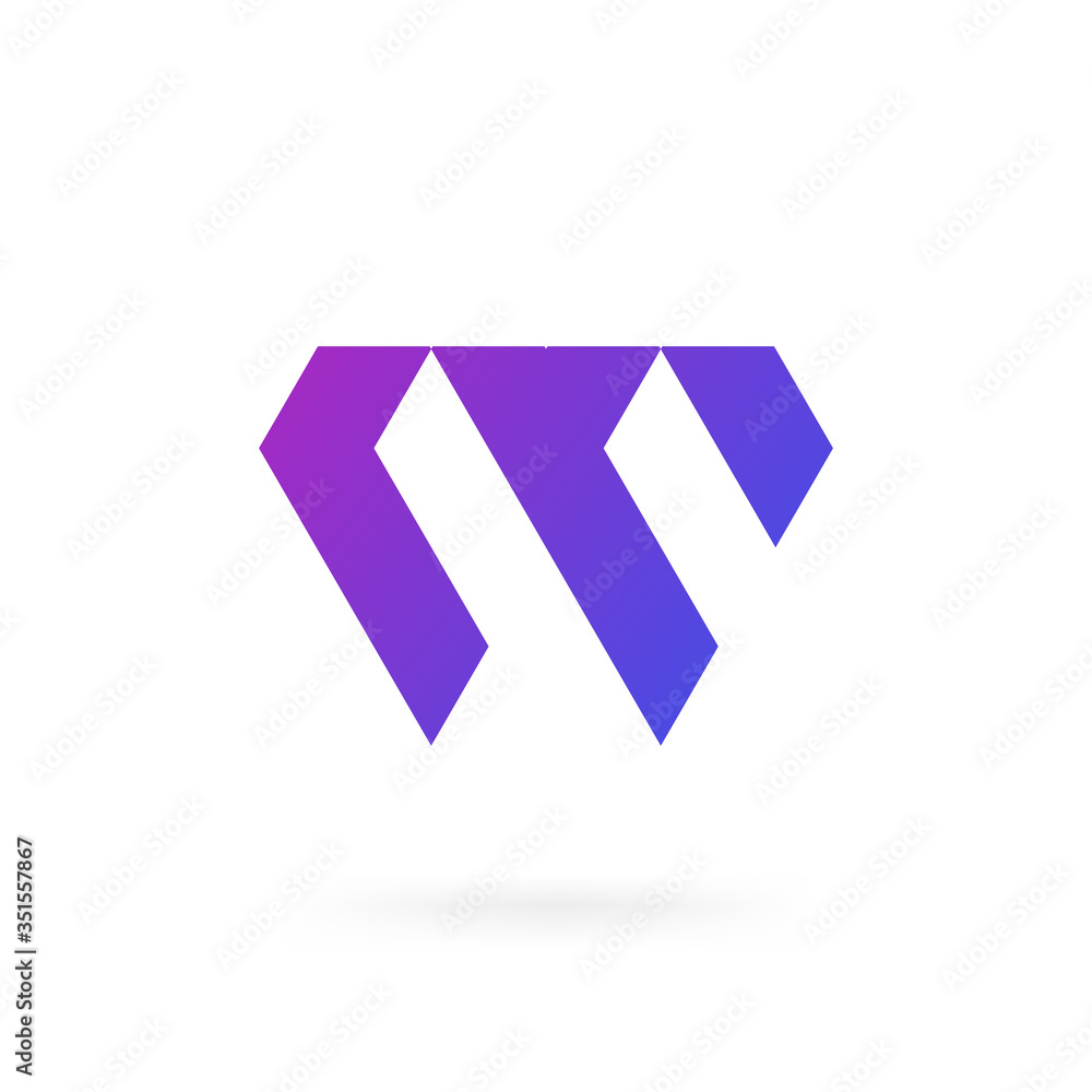 Creative M Letter Modern Logo Design Icon Vector Template Creative M Letter Modern Logo Design Icon Vector Template