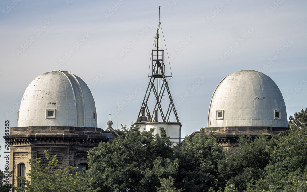Fototapeta premium Bidston astronomical observatory arts centre Birkenhead Wirral Merseyside Chester