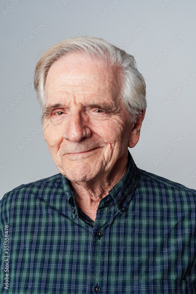 Portrait of a happy senior man Portrait of a happy senior man