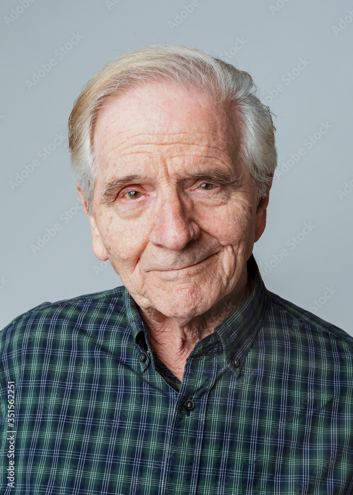 Portrait of a happy senior man Portrait of a happy senior man