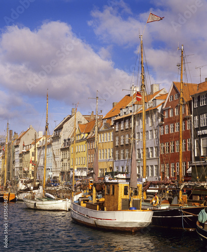 Nyhaven , Copenhagen, Denmark   photo