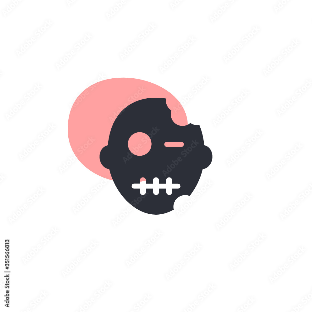 Fototapeta premium Zombie - Icon