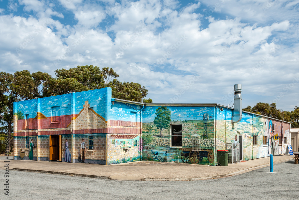Elliston Community Hall Mural Elliston Community Hall Mural