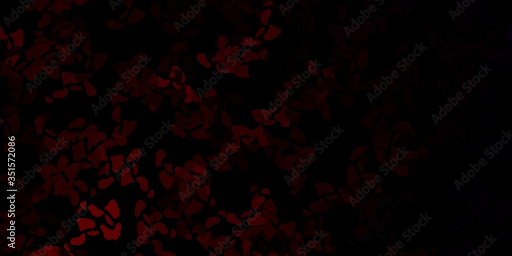 Dark red vector texture with memphis shapes. Dark red vector texture with memphis shapes.