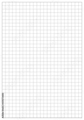 A5 vector leaflet. Page template in A5 format. A5 sheet with white corner bounding box. A5 of A serie paper size. Vertical.