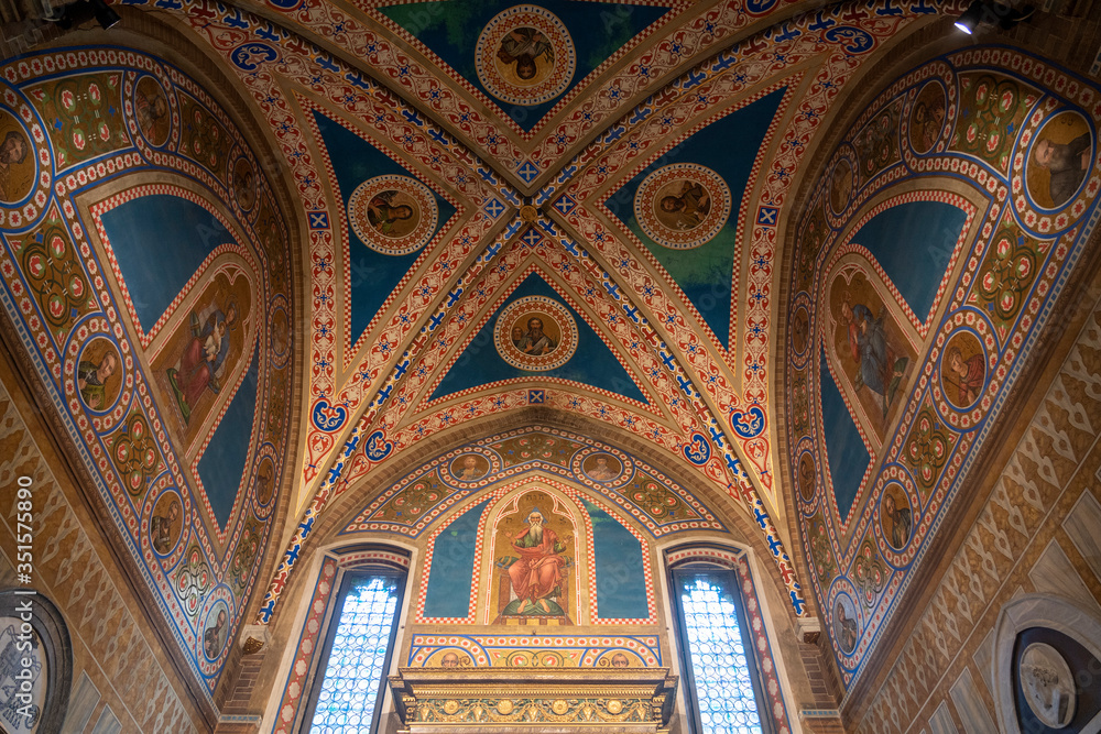 Duomo of Parma, Italy, interior