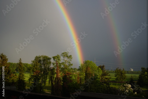 rainbow in the sky