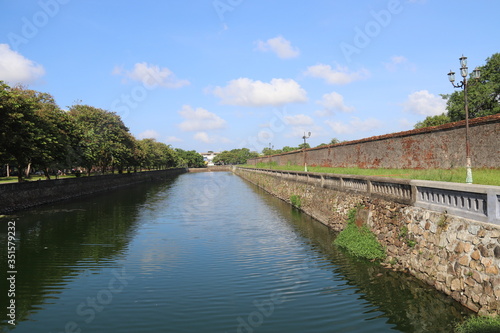 Douve de la Cité impériale à Hué, Vietnam