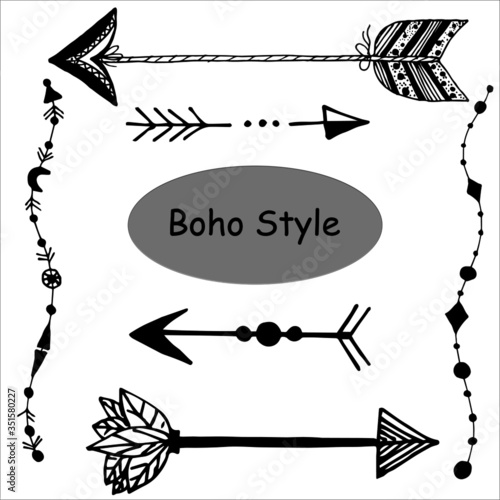 set of nautical elements for design