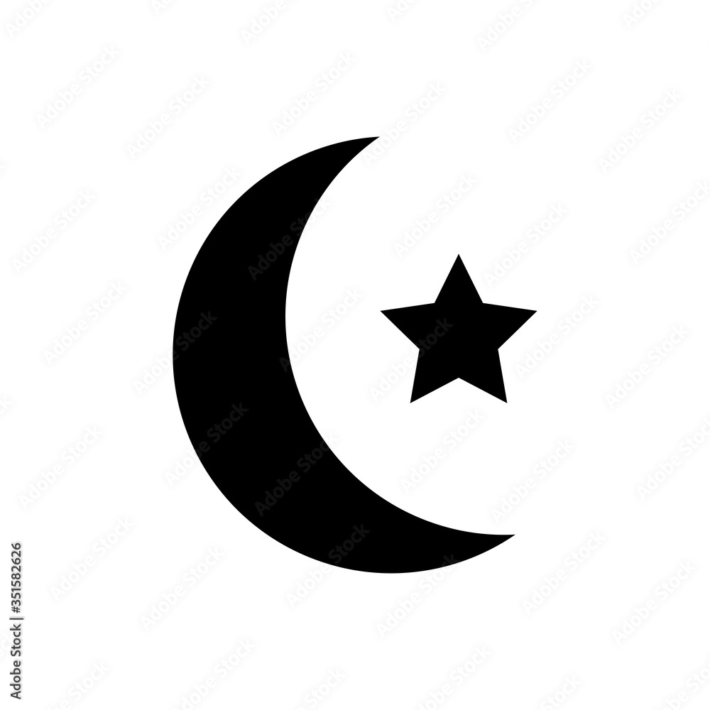 Moon star icon Moon star icon