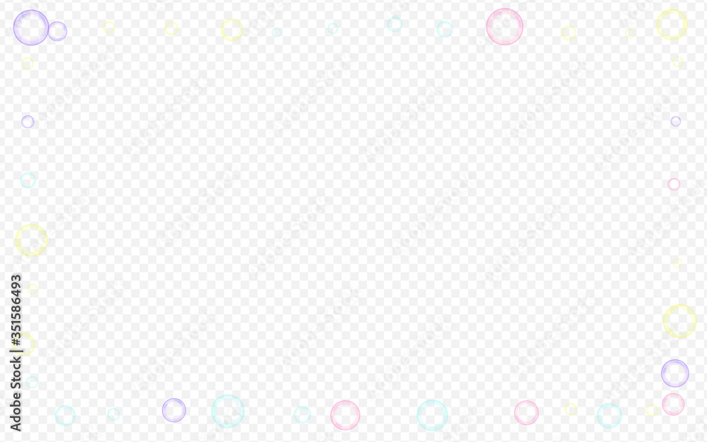 Rainbow Foam Abstract Transparent Background. Rainbow Foam Abstract Transparent Background.