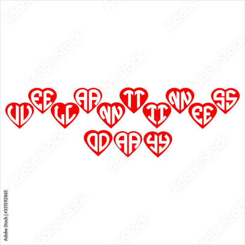 Wallpaper Mural heart love icon Torontodigital.ca