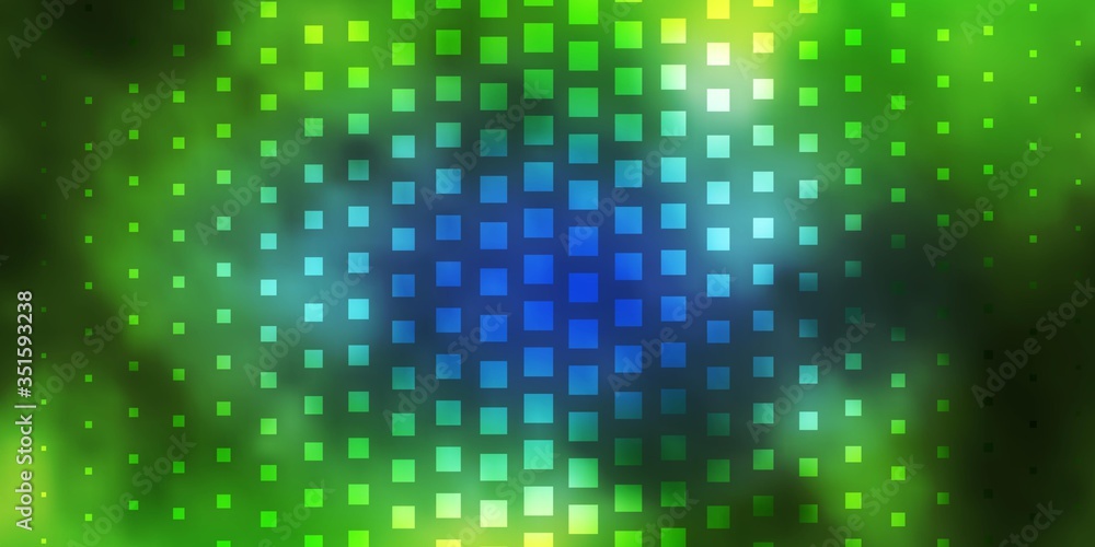 Light Blue, Yellow vector template with rectangles. Rectangles with colorful gradient on abstract background. Pattern for commercials, ads. Light Blue, Yellow vector template with rectangles. Rectangles with colorful gradient on abstract background. Pattern for commercials, ads.