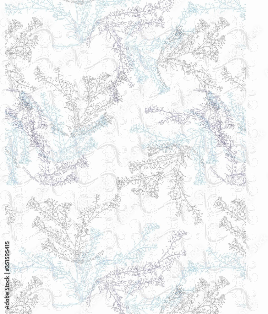 Fototapeta premium Abstract curl background with swirled stripes. Vector vintage illustration. Vortex stripes background. Marble or acrylic texture imitation. Abstract psychedelic background