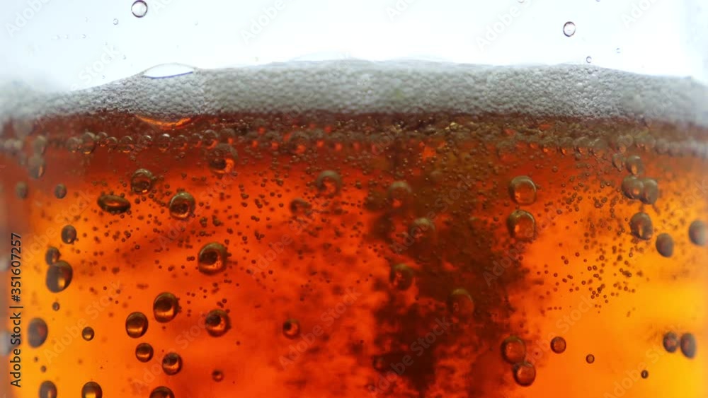Whisky bubble in a glass. Whisky bubble in a glass.