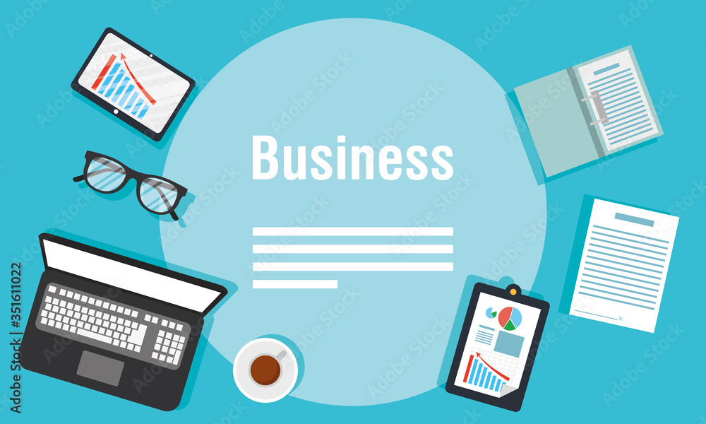 business banners with laptop icons business banners with laptop icons