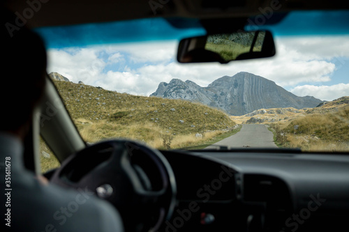 driving in the mountains